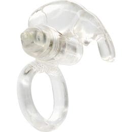 SEVEN CREATIONS - TRANSPARENT SILICONE VIBRATOR RING